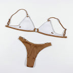 Plunge Spaghetti Strap Swim Set