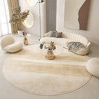 Japanese Minimalist Living Room Printed Carpet