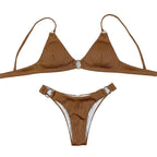 Plunge Spaghetti Strap Swim Set