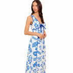ITALIAN SUMMER WOVEN ANKLE DRESS