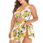 Plus Size One Piece SwimSuit