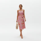 Summer Bohemian Strapless Maxi Dress