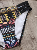 Strappy Halter Bandage Bikini.