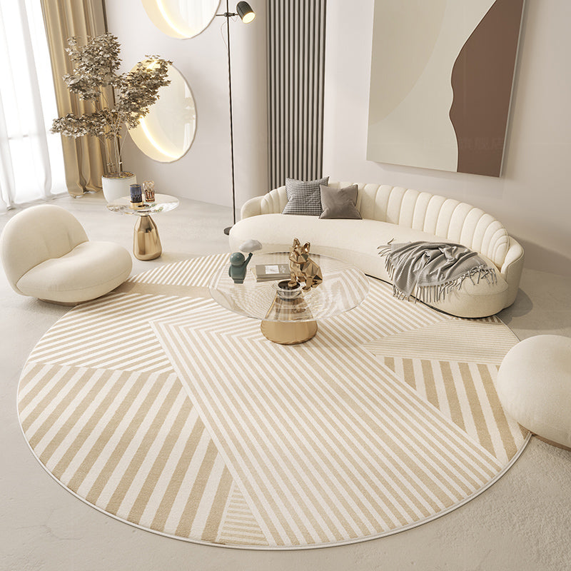 Japanese Minimalist Living Room Printed Carpet