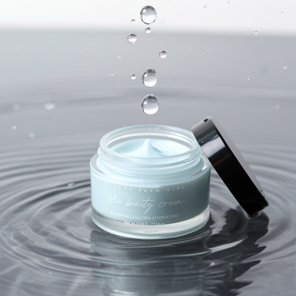 Crema Facial Calmante de Sebo Blue Beauty